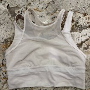 Lululemon Athletica Cream Sports Bra